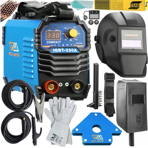 Inverter lasapparaat Weld Master 330A MMA TIG - XXL set